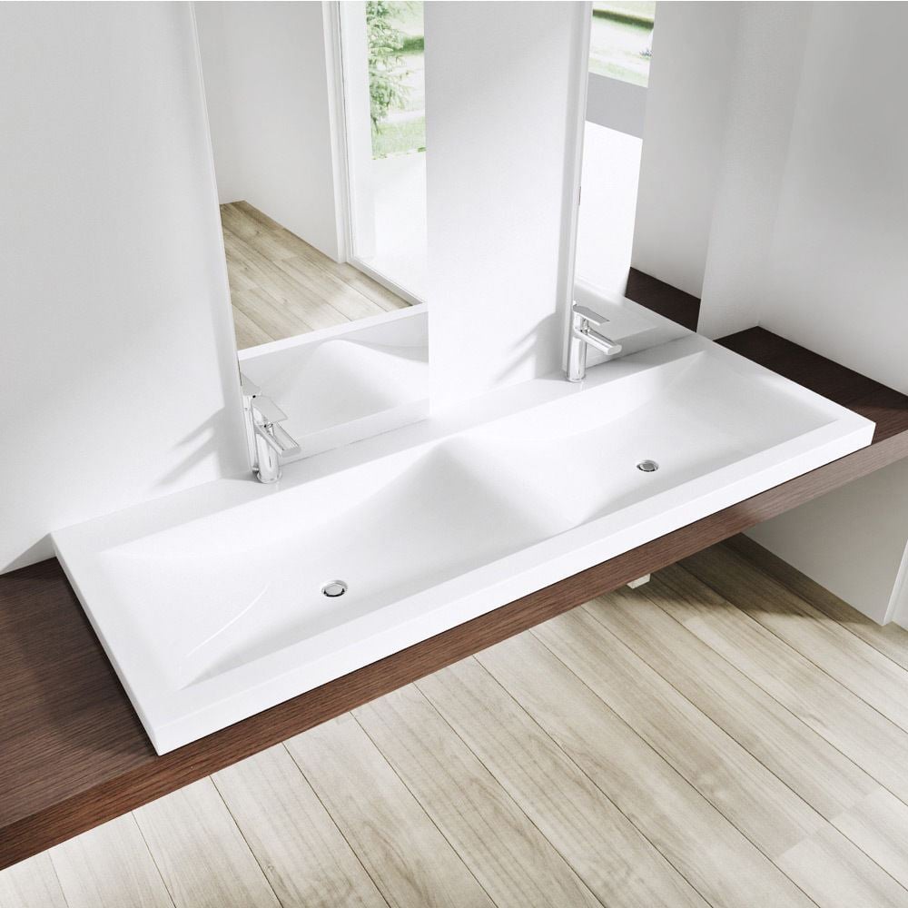 Colossum 03 | Stone Semi Recessed Basin Image One