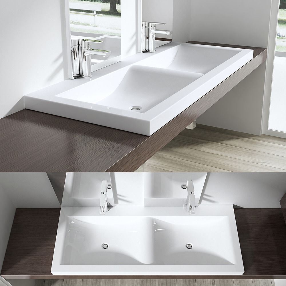 Colossum 03 | Stone Semi Recessed Basin Image Two