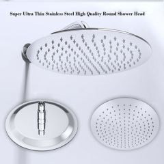 Round Ultra Thin Shower Head 200mm