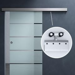 Sliding Door Track Roller Hardware Kit for Glass Door(for 775mm 900mm and 1025mm)
