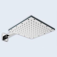 Chrome Polished Stainless Steel Square Shower Head