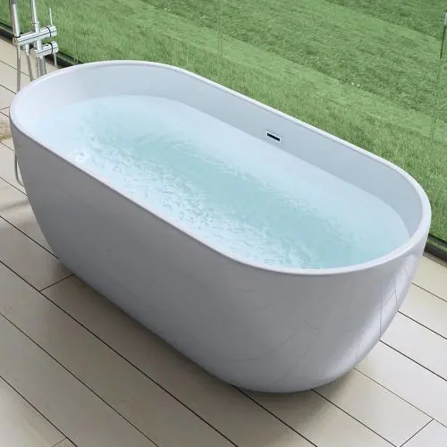 Modern Freestanding Acrylic Bath Tub 1700 X 780mm Second Image