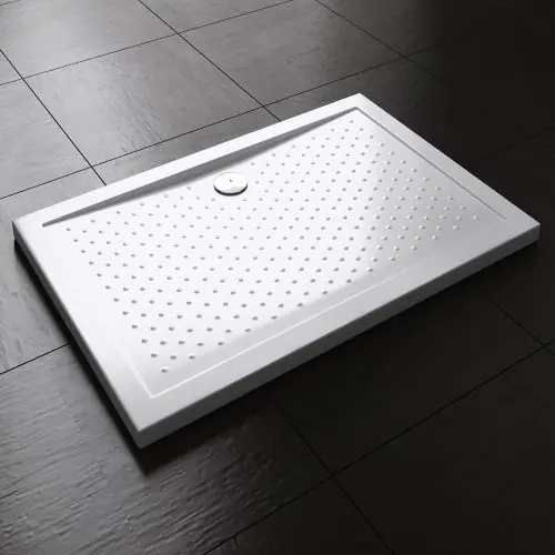 Rectangle Shape Non Slip Acrylic Shower Tray Multiple Size