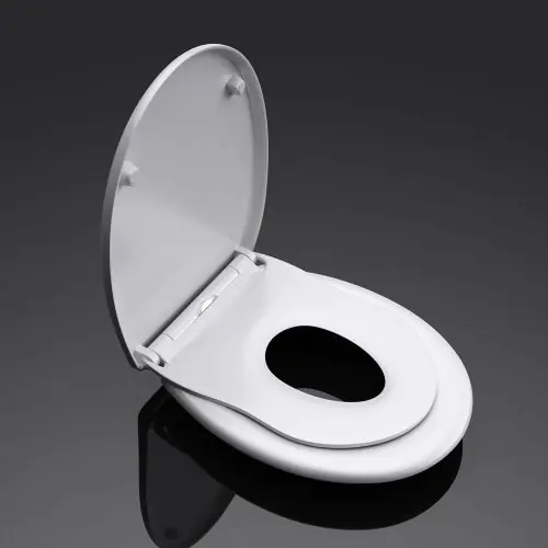Parent and Child Potty Training Soft Close Family Toilet Seat Round Shape Quick Release