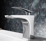 High Quality Bathroom Chrome Single Lever Mixer Basin Tap Second Image
