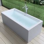 Rectangle Free Standing Double Ended Acrylic Bath Tub 1800 X 800mm Second Image