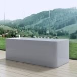 Wall Mounted Double Ended Shower Bath Tub
