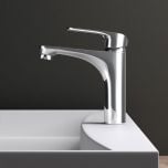 Basin Mount Mixer Tap - Single Lever - Chrome
