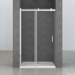 Frameless Sliding Shower Door 8mm Safety Transparent Glass | Ravenna 17 Door Only