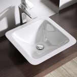 Counter Top Stone Resin Square Basin 427 x 427mm | Colossum 803