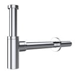 Chrome Round Bathroom Basin Waste Bottle Trap
