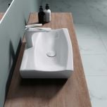 Rectangular Ceramic Counter Top Wash Basin