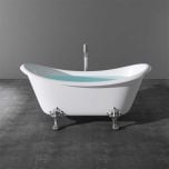 Double Ended Roll Top Freestanding Acrylic Bath Tub 1770 x 690mm