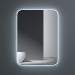 Wall Mounted Illuminated LED Bathroom Mirror Touch Sensitive Switch & Anti Fog | 800 x 600mm