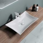 Modern Design Rectangle Ceramic Counter Top Basin 580 x 450mm | Brussel 891