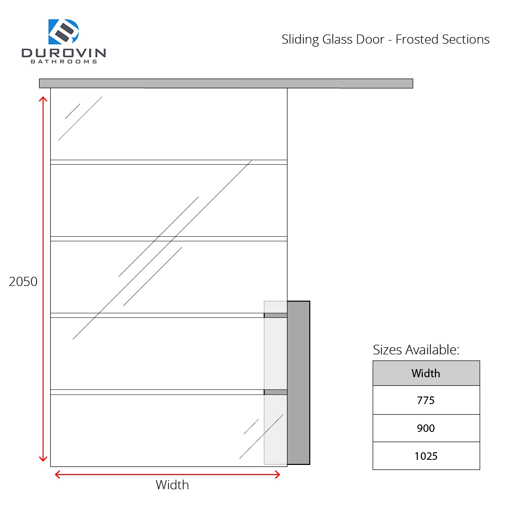 sliding door technical image