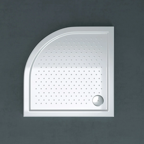 Quadrant Shape Non Slip Acrylic Shower Tray image 1