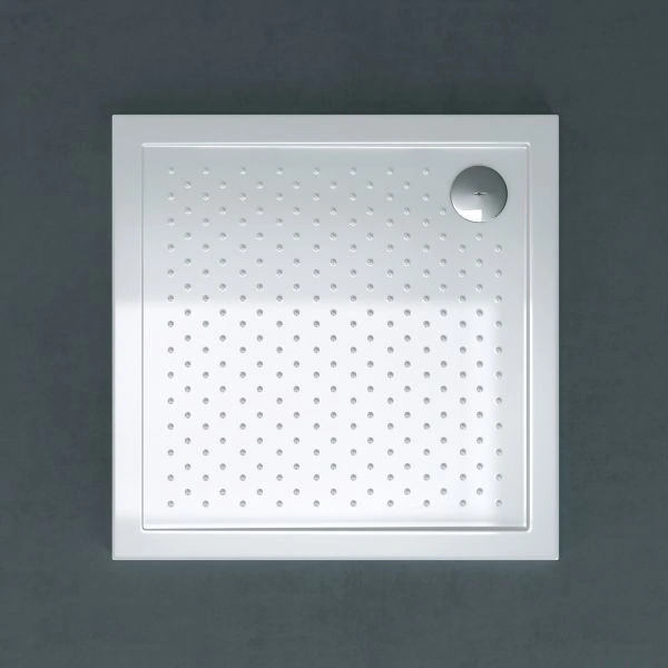 nonslip acrylic square shape shower tray