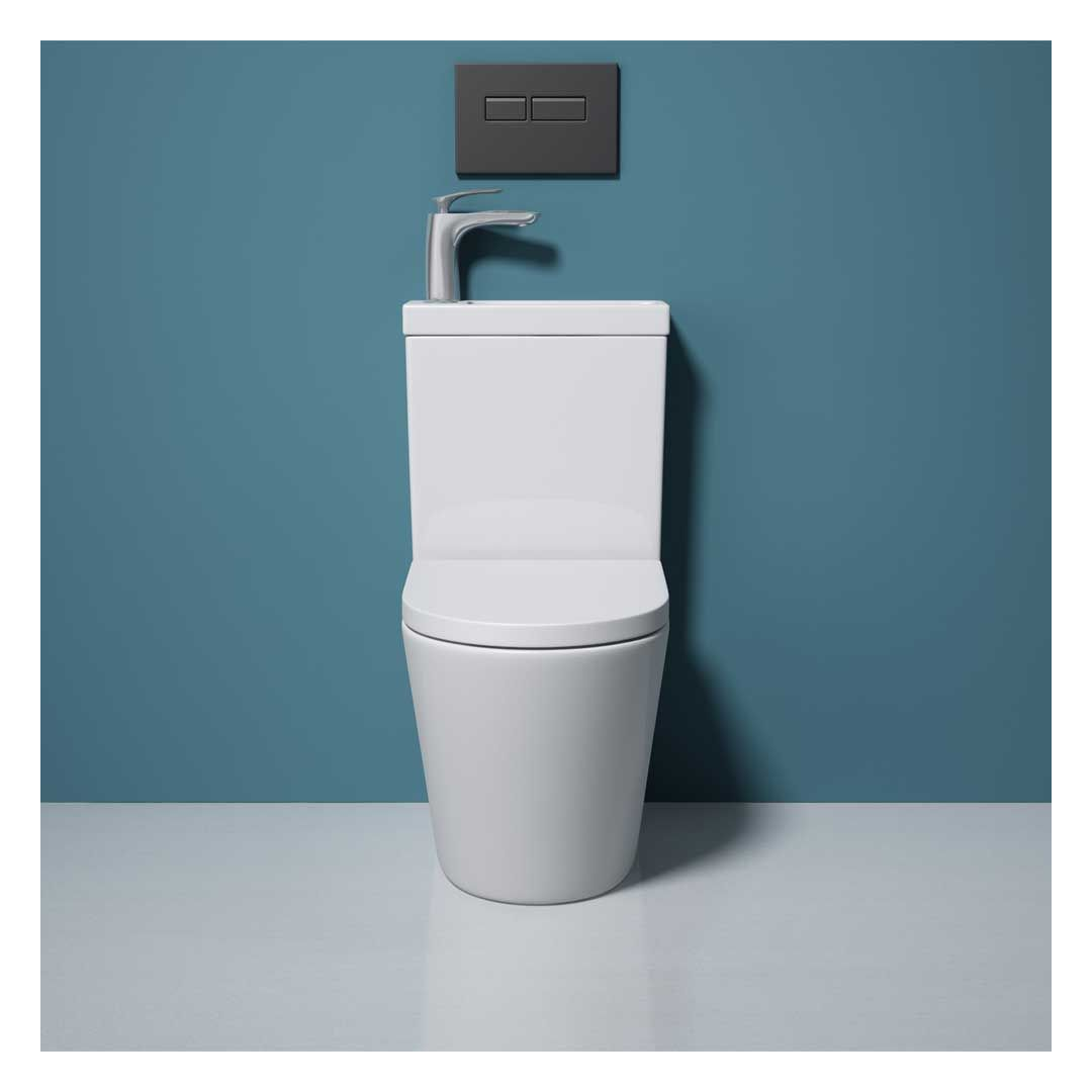Toilet With A Sink On Top