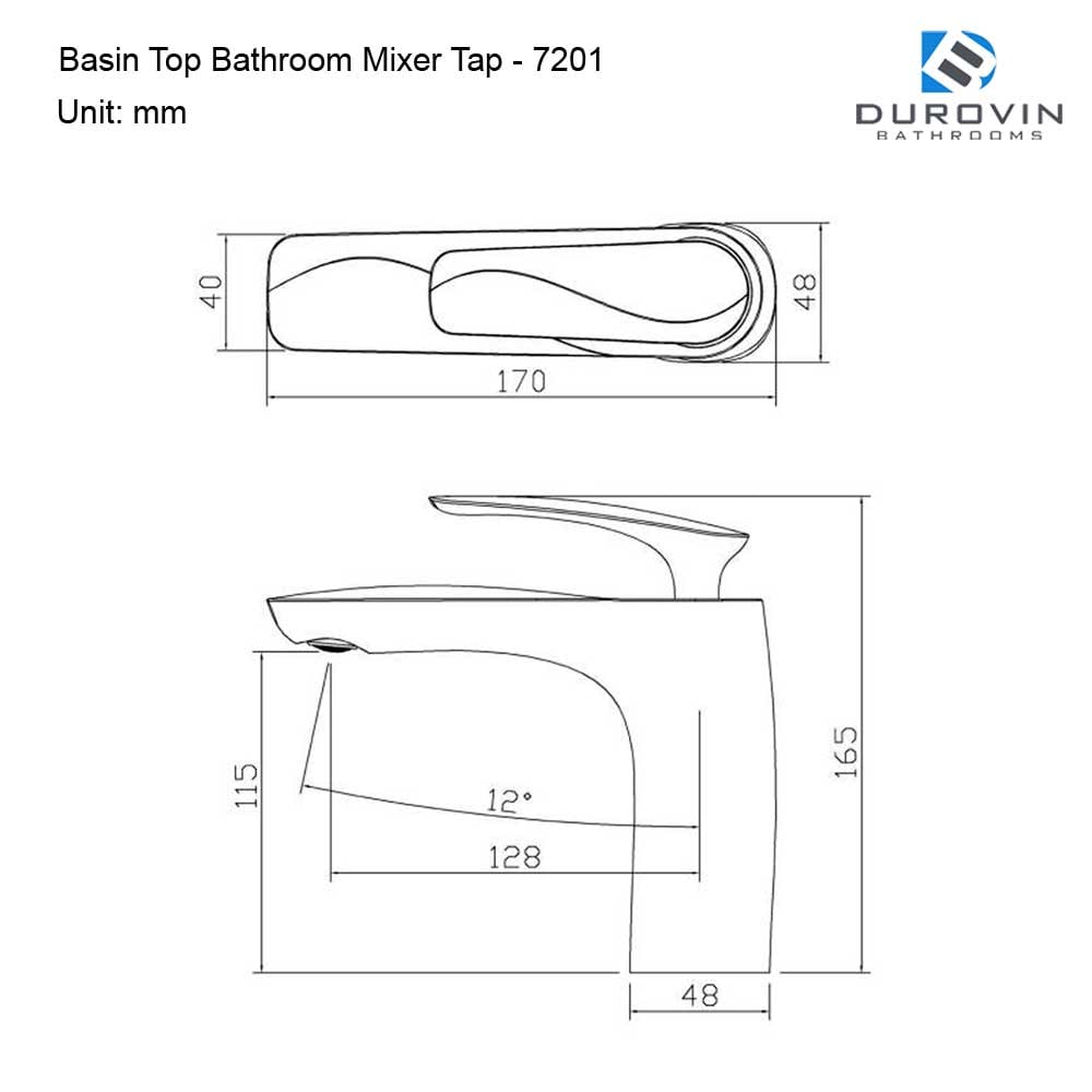High Quality Bathroom Matte Black Single Lever Mixer Basin Tap